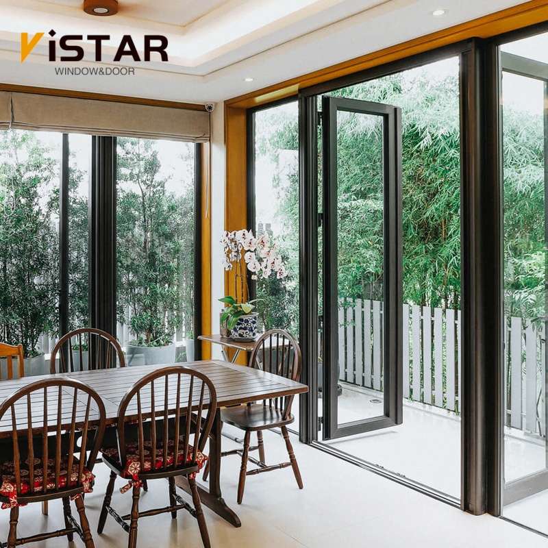 Apartment Balcony Door Sound Insulation Single Casement Glass Door