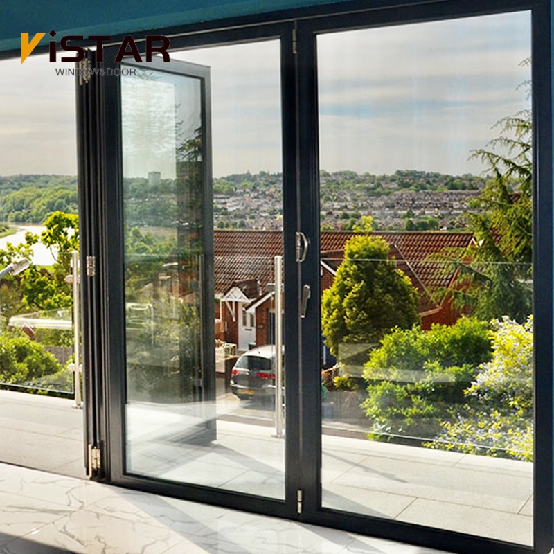 Bifold Design Double Glazed Aluminium Folding Door